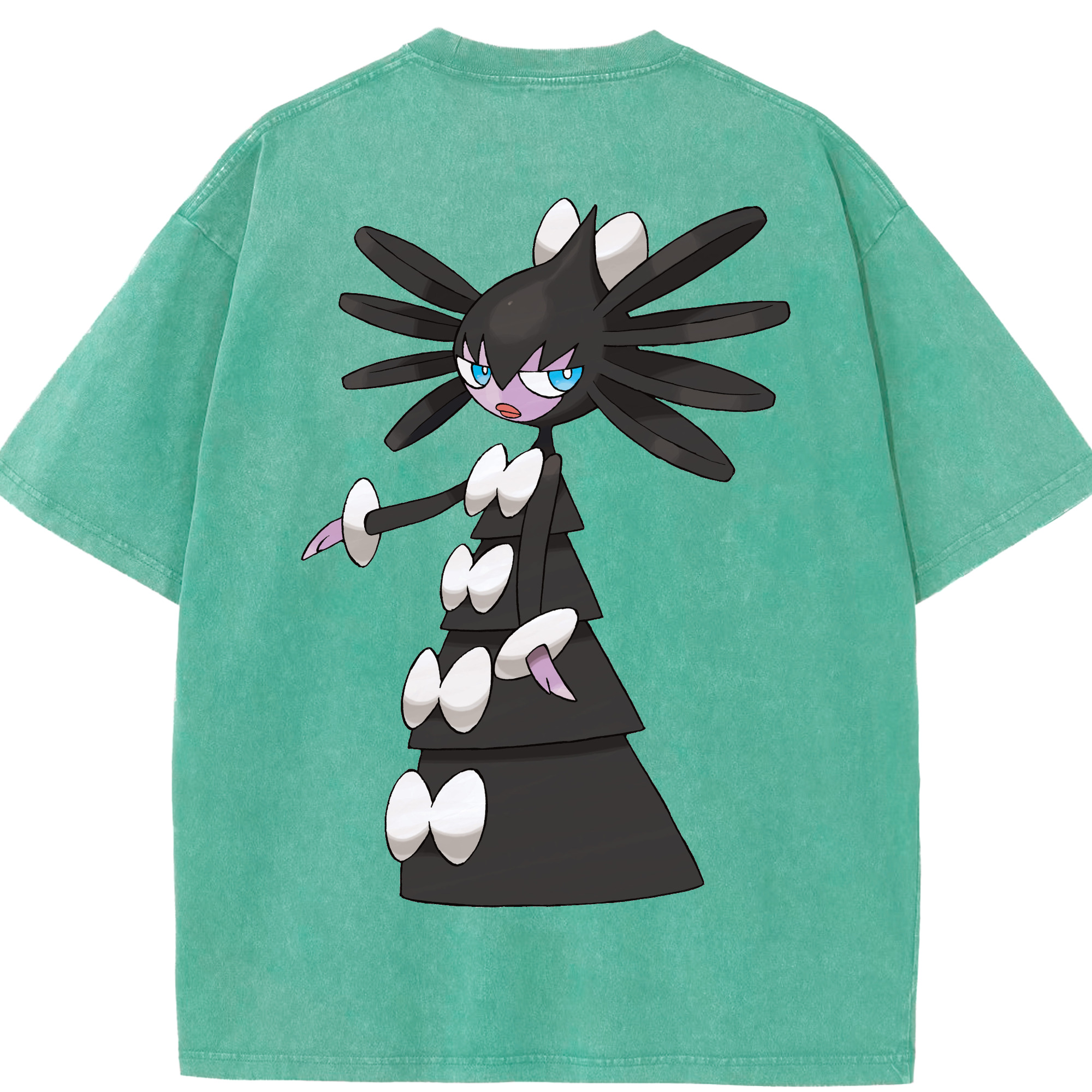 （画像用） ポケットモンスター Pokémon 綿100% ヴィンテージ風 半袖Tシャツ（背面プリント）